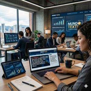 Análisis de Mundo Textil sobre la caída de exportaciones textiles colombianas y el arancel de Ecuador al 100%.