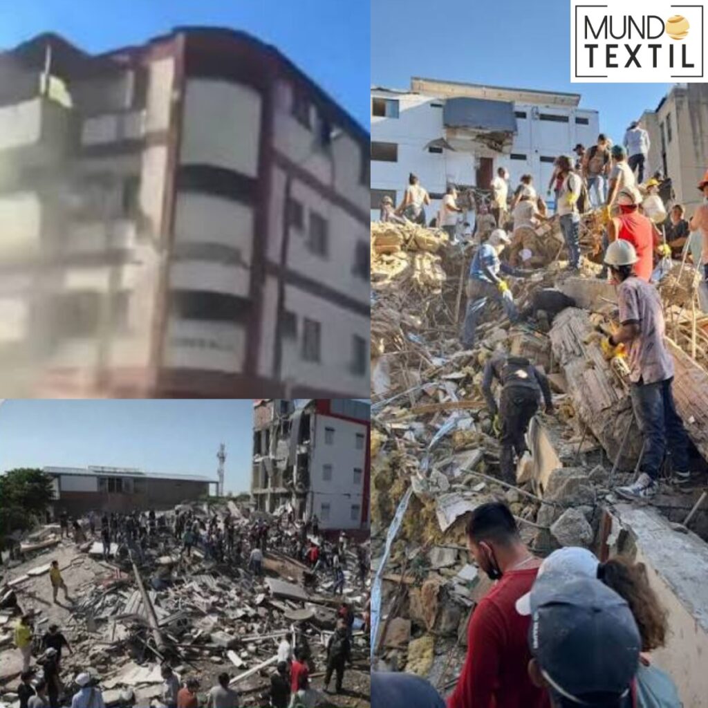 Terremoto, textil, Colombia